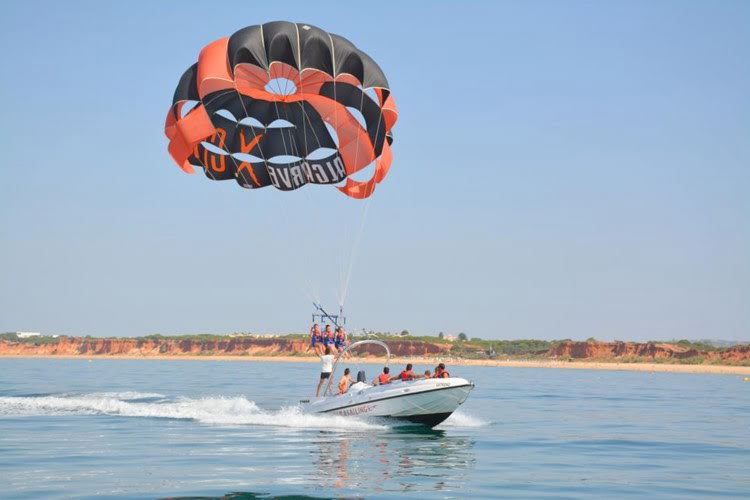 parasailing